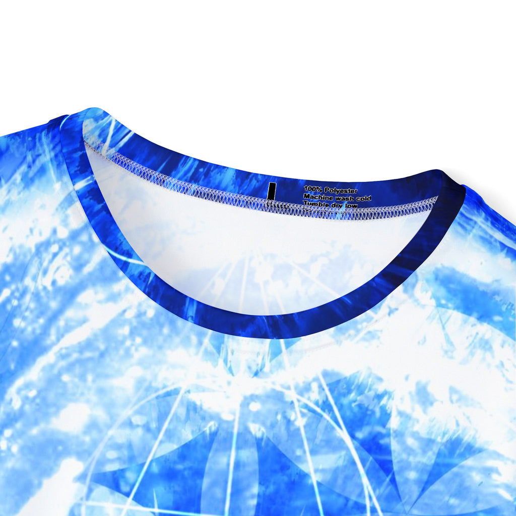 Amen Jin's Blue Sun Koi Meditations Men's Sports Jersey