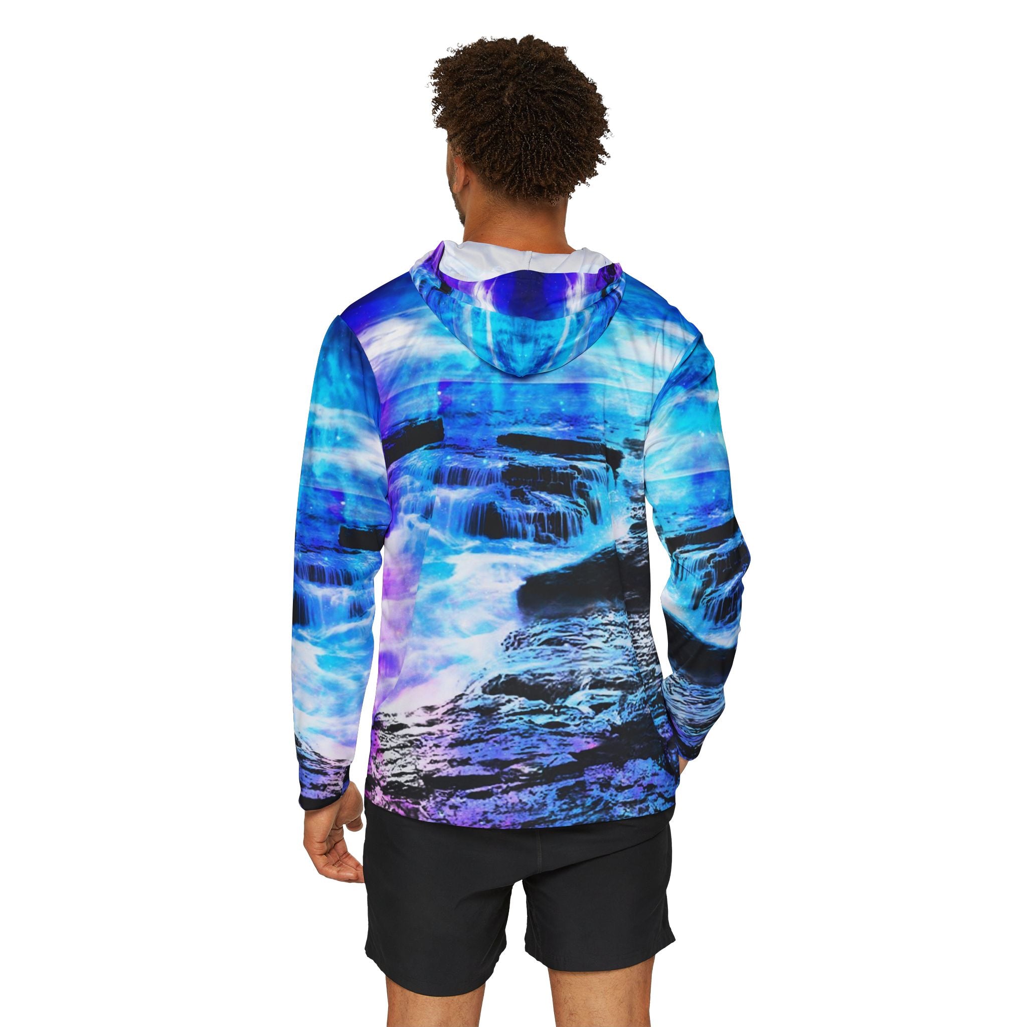 Creation's Heaven Magickal Sea Dreams Men's Sports Warmup Hoodie