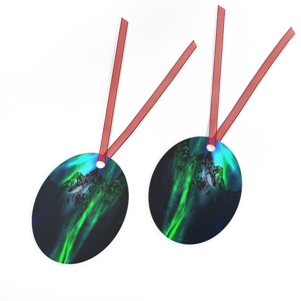 Song of the Mountain Dreams Metal Ornaments