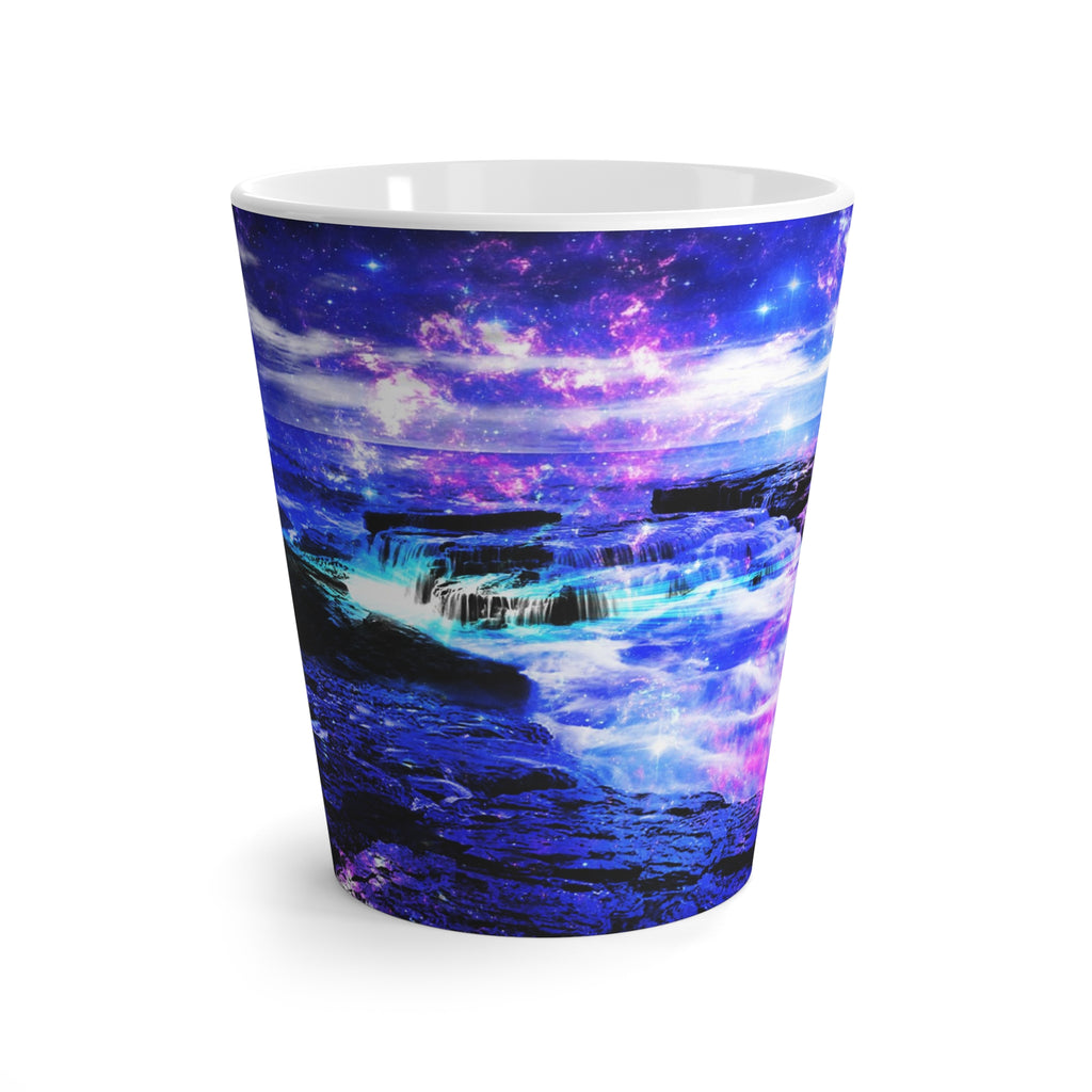 Iridescent Majical Sea Dreams Latte Mug
