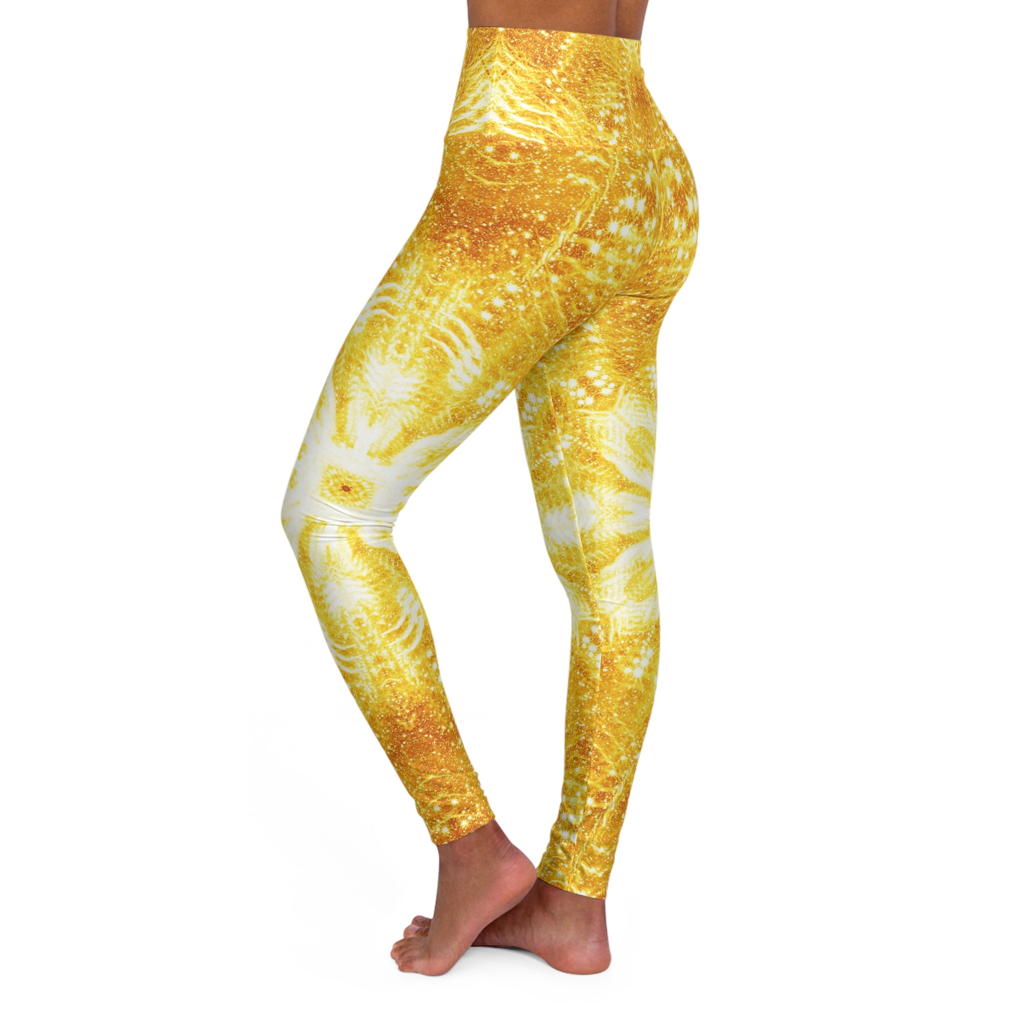 Amen Jin's Awakening Desires High Waisted Yoga Leggings