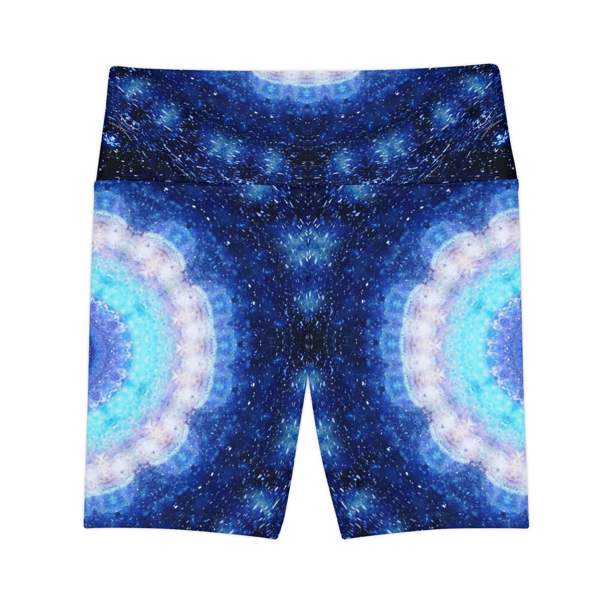 Transcendent Serenity Desires Women's Workout Shorts