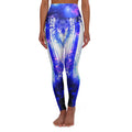 Iridescent Mystic Night Dreams High Waisted Yoga Leggings