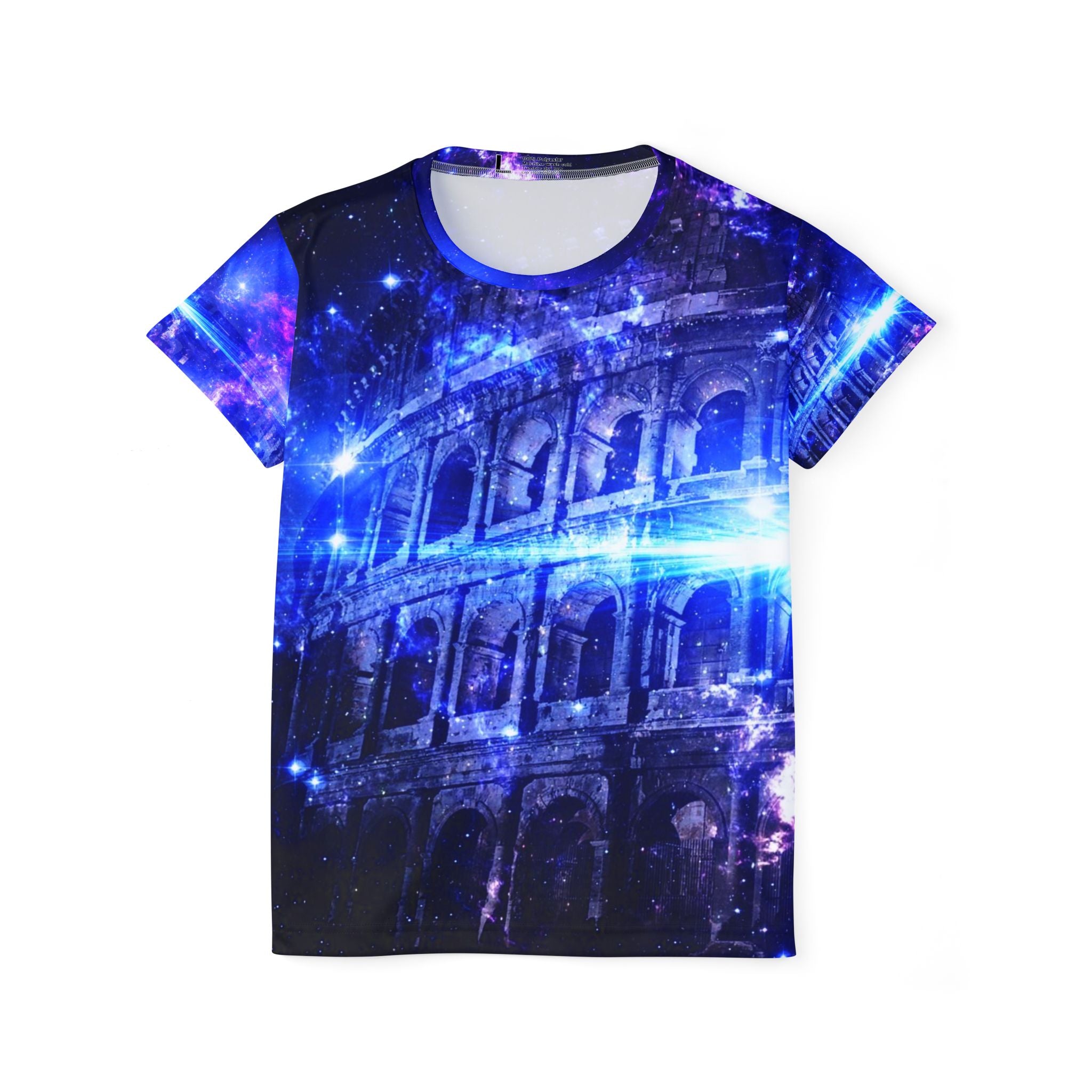 Iridescent Dreams of Roman Patterns Past Women's Sports Jersey