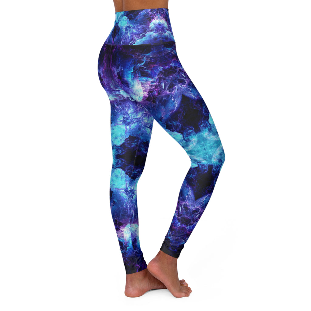 Amen Jin's Dragon's Gate Desires High Waisted Yoga Leggings