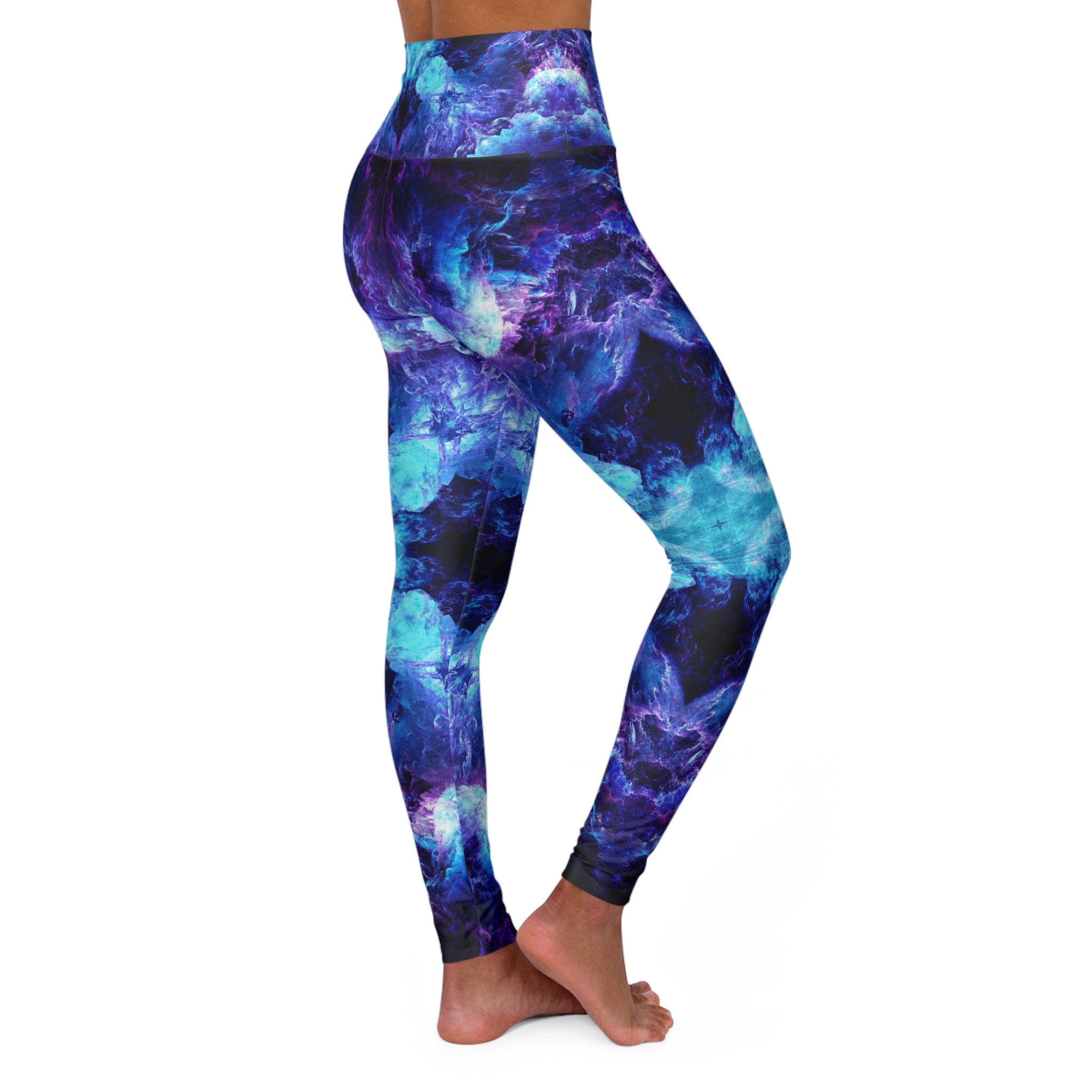 Amen Jin's Dragon's Gate Desires High Waisted Yoga Leggings