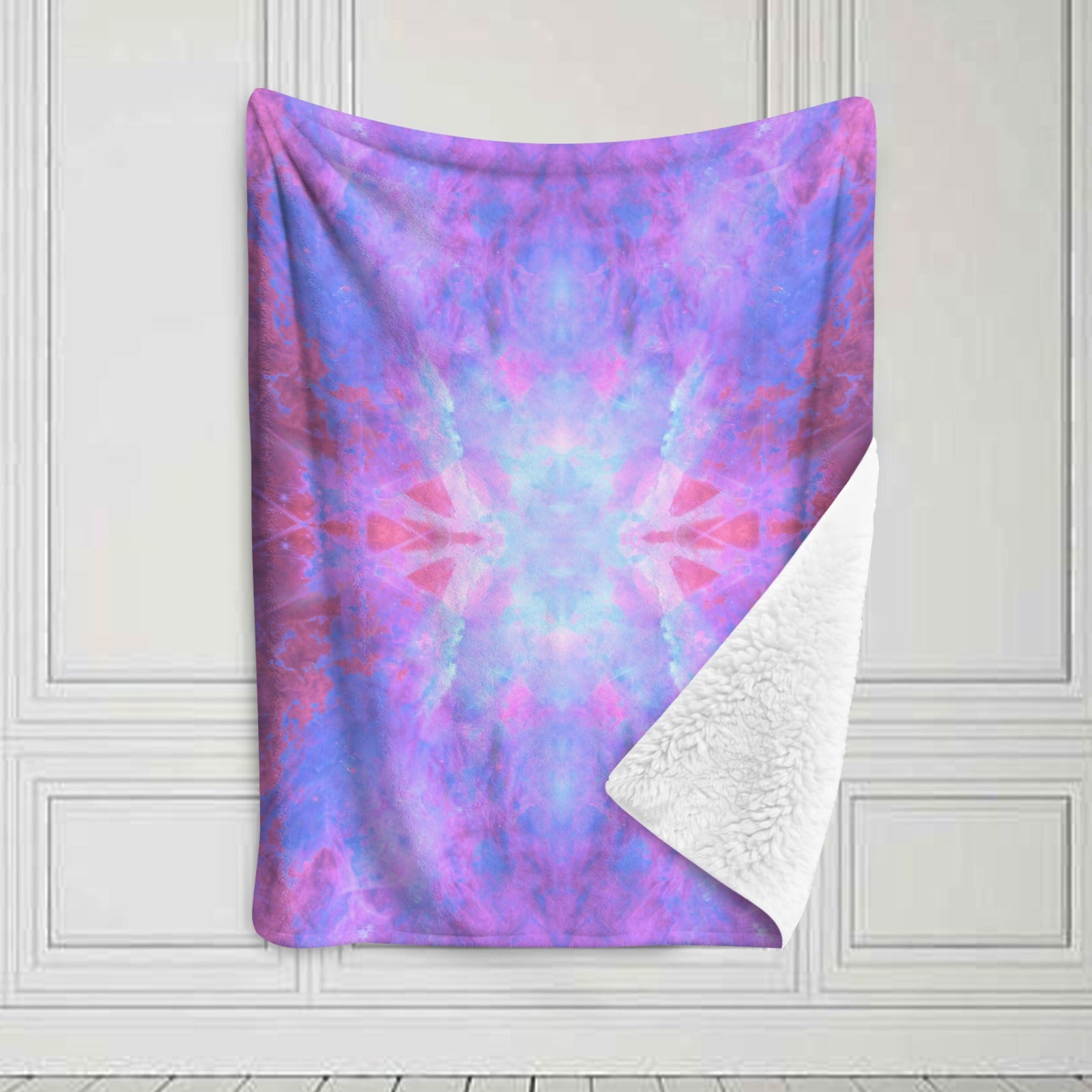 Katerina's Tomorrow Girl Desires Sherpa Fleece Blanket 30" x 40" | Ships from USA