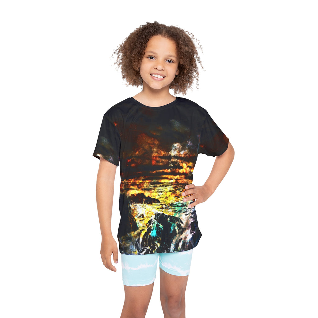 Breathe Again Cosmic Falls Dreams Kids Sports Jersey