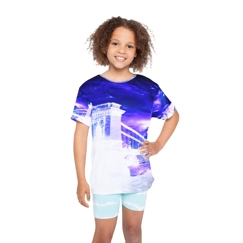 Amethyst Sapphire Budapest Dreams Kids Sports Jersey