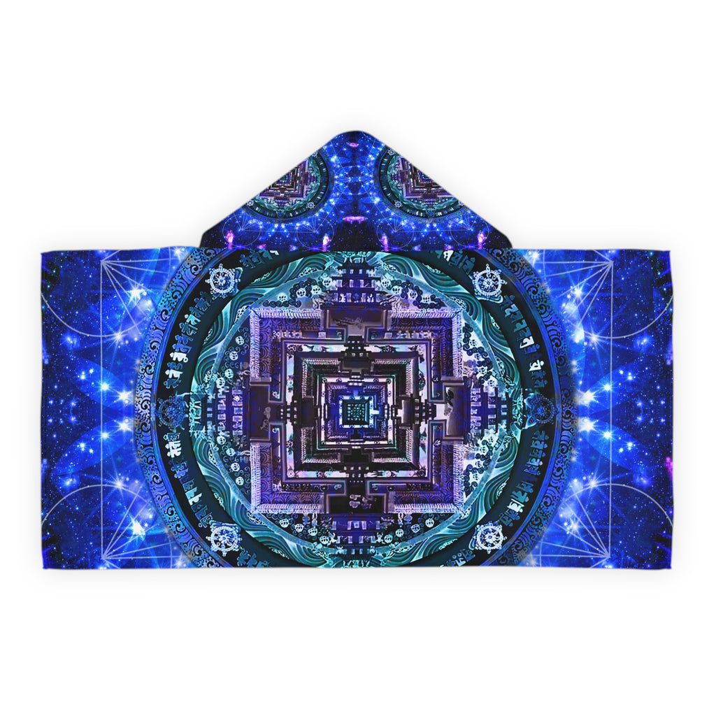 Amen Jin's Katerina's Eros and Psyche Desires Wheel of Time Meditations Youth Hooded Towel