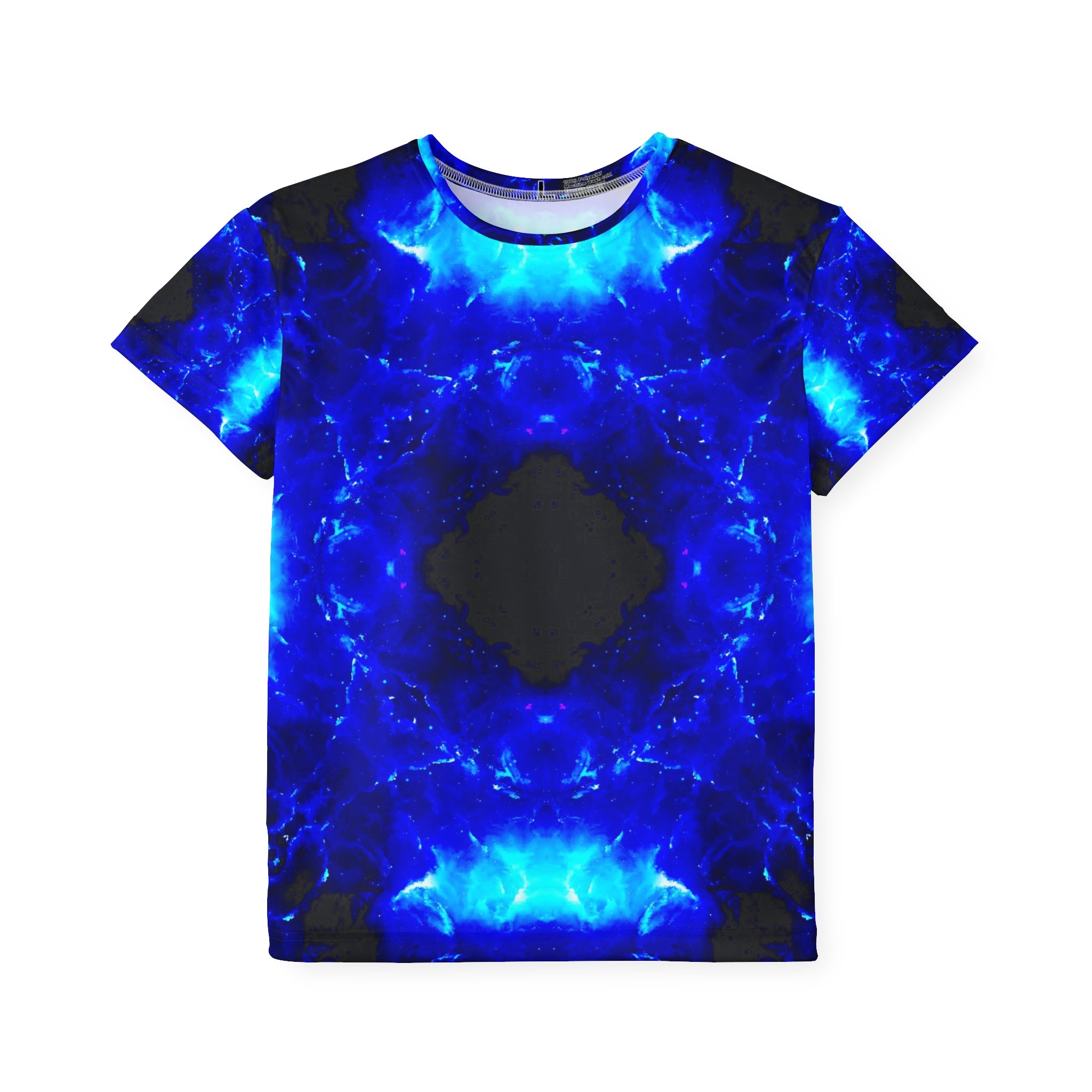 Amen Jin's Blue Flame Desires Kids Sports Jersey