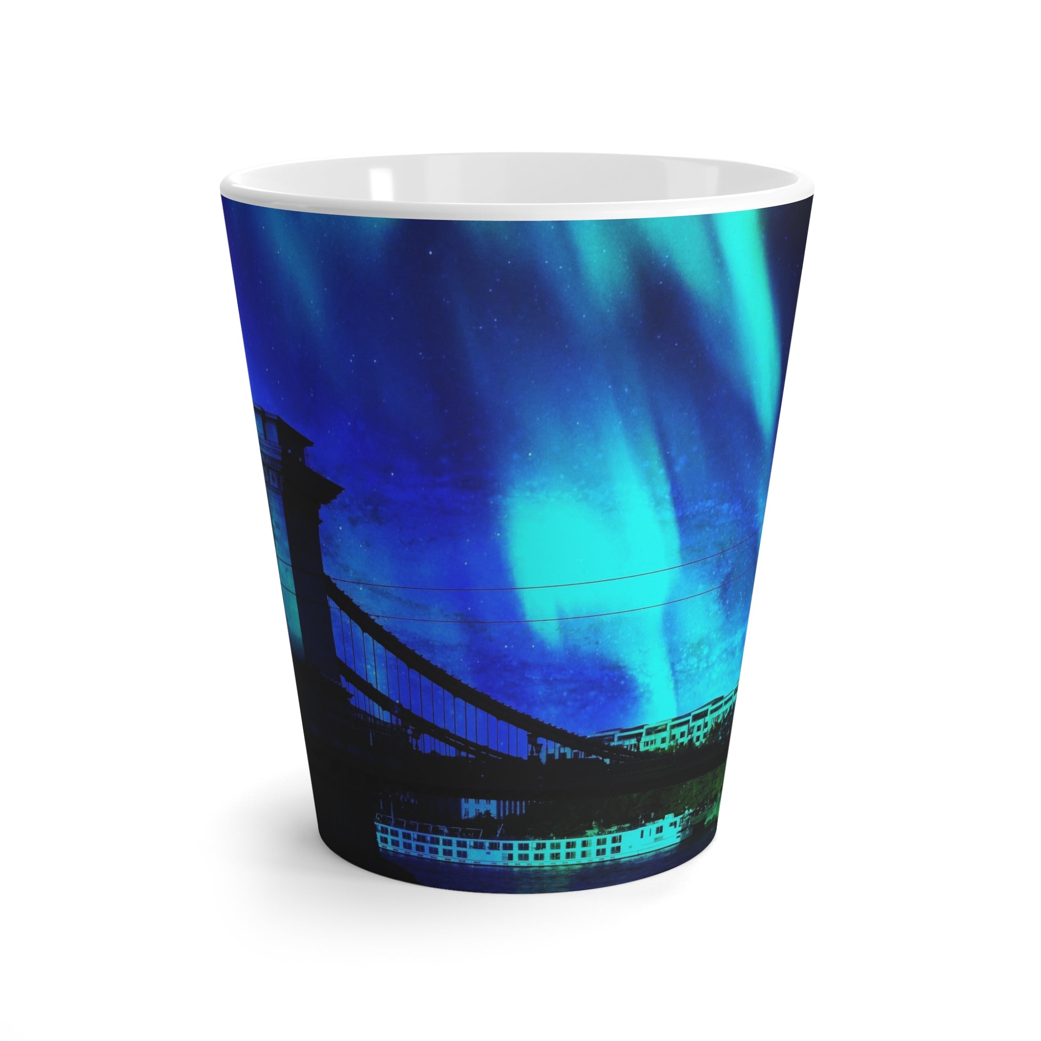 Cosmic Night in Budapest Dreams Latte Mug