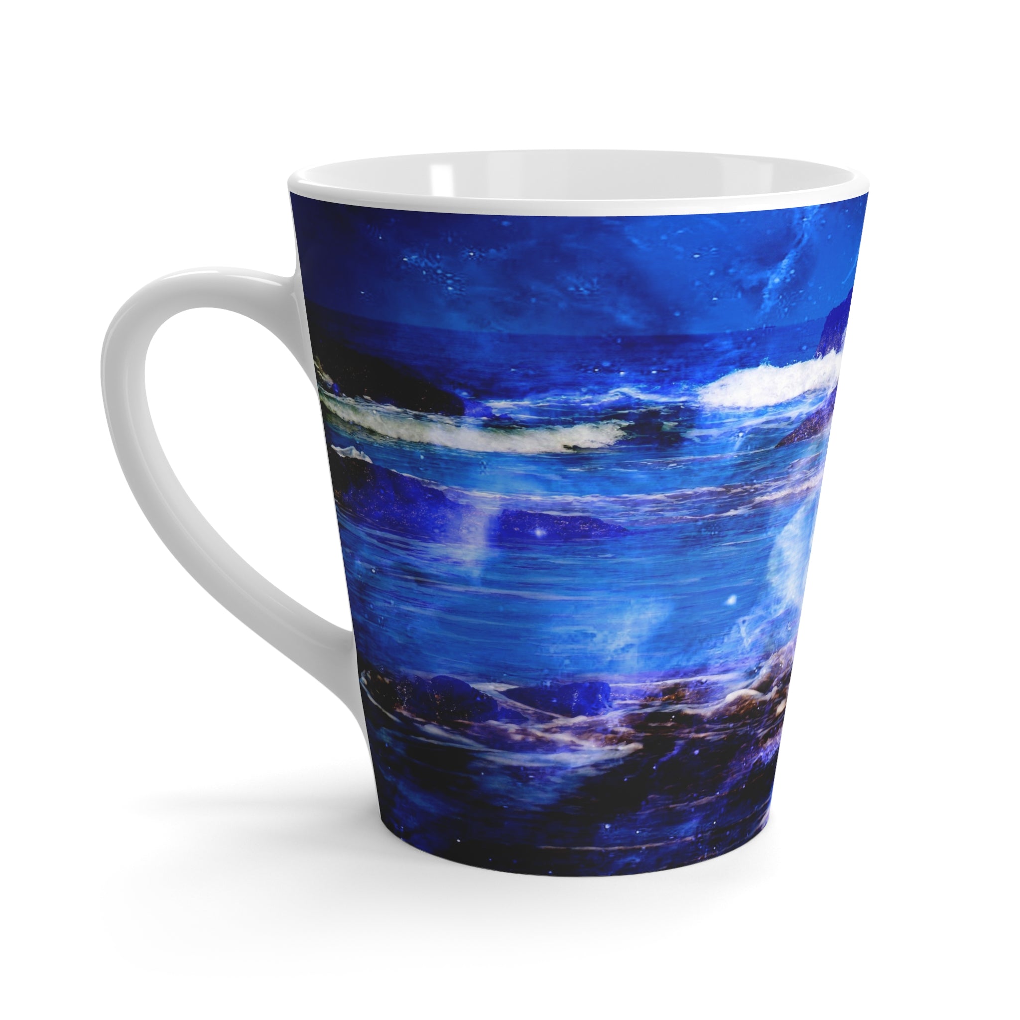 Sea of Serenity Dreams Latte Mug