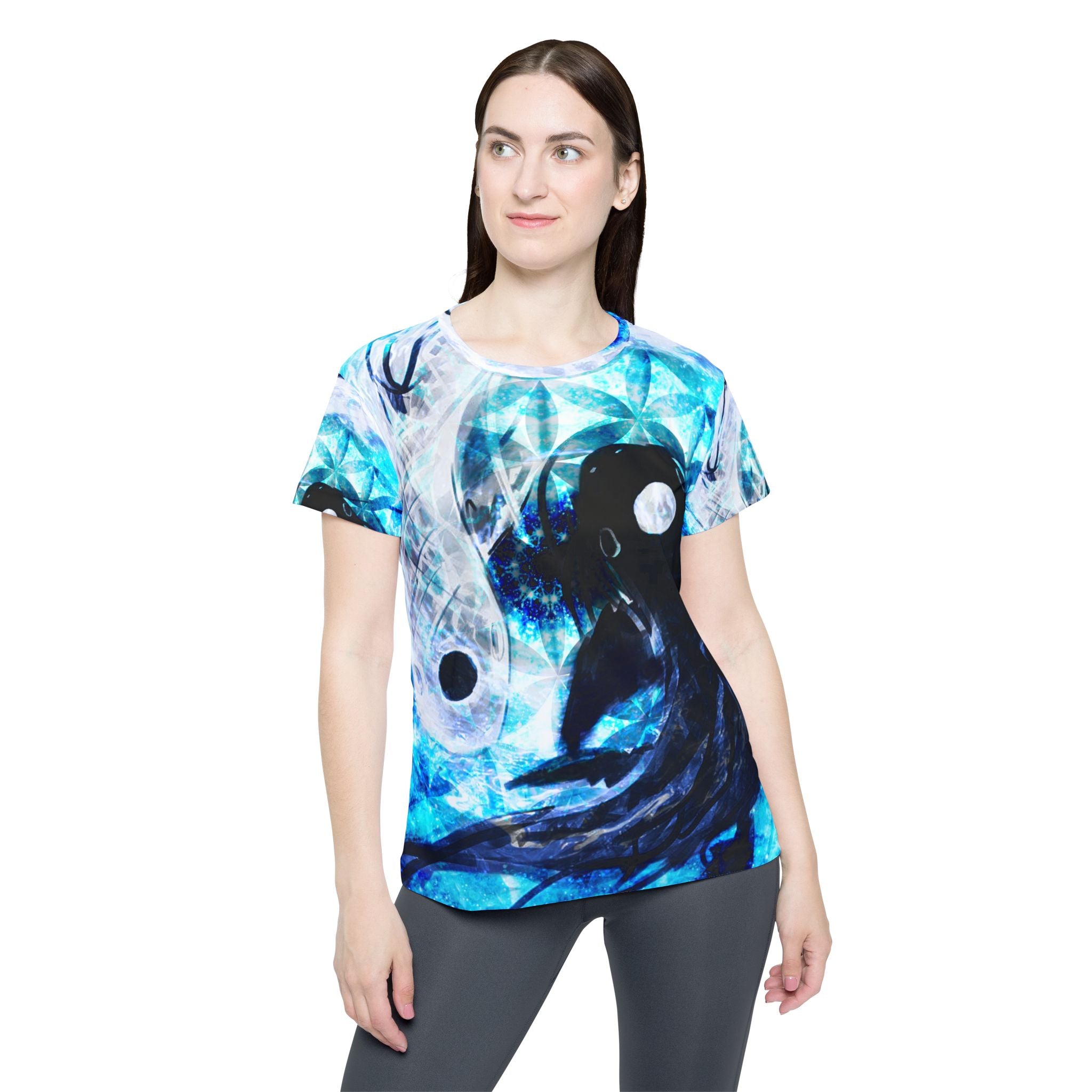 Amen Jin's All the White Horses Women's Sports Jersey