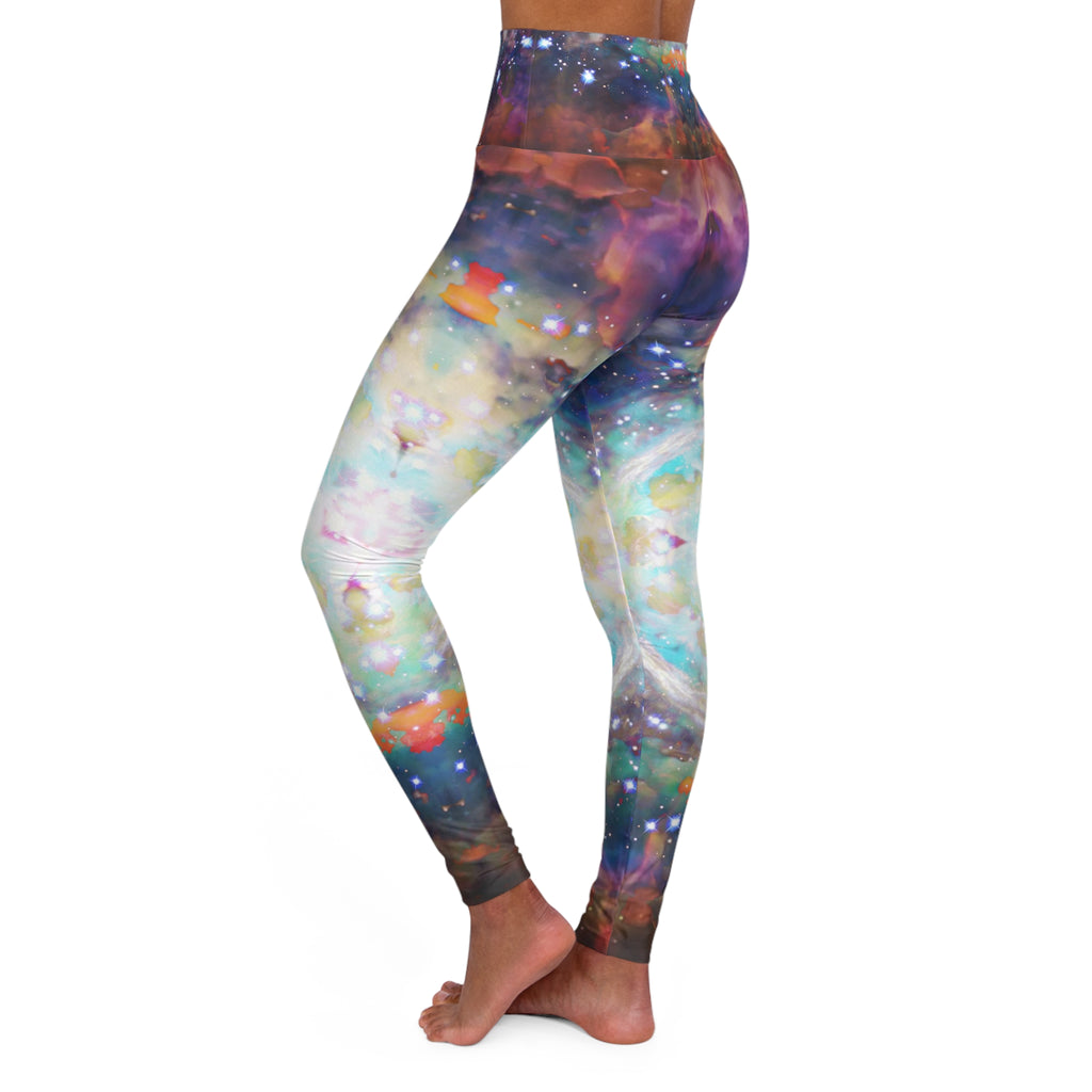 Amen Jin's Phoenix Desires High Waisted Yoga Leggings