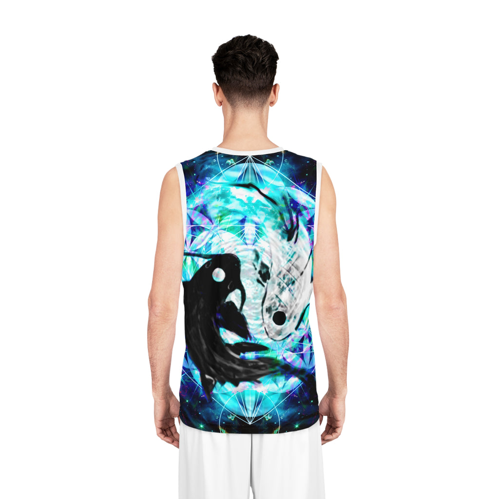 Katerina's Now and Forever Koi Meditations Basketball Jersey