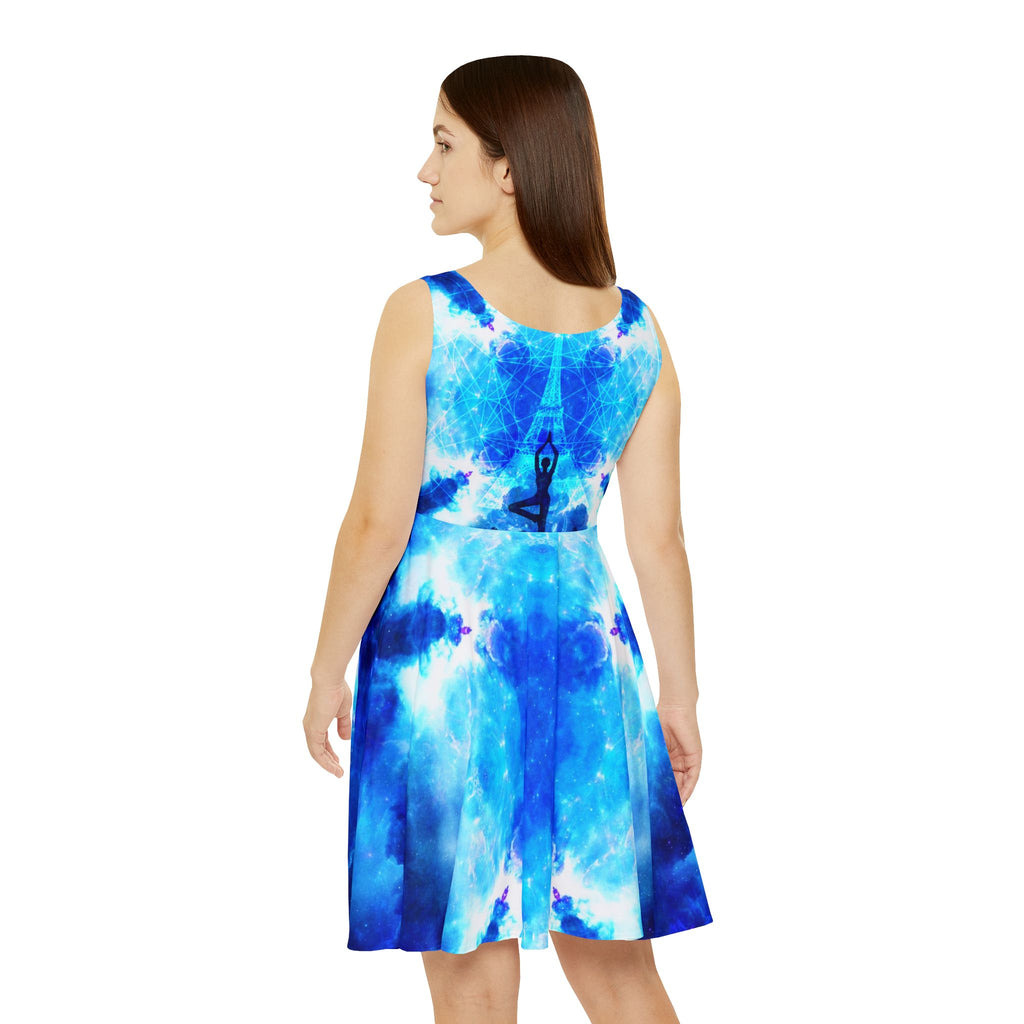 Amen Jin's Mandala of Dragon Fire Parisian Meditations Women's Skater Dress