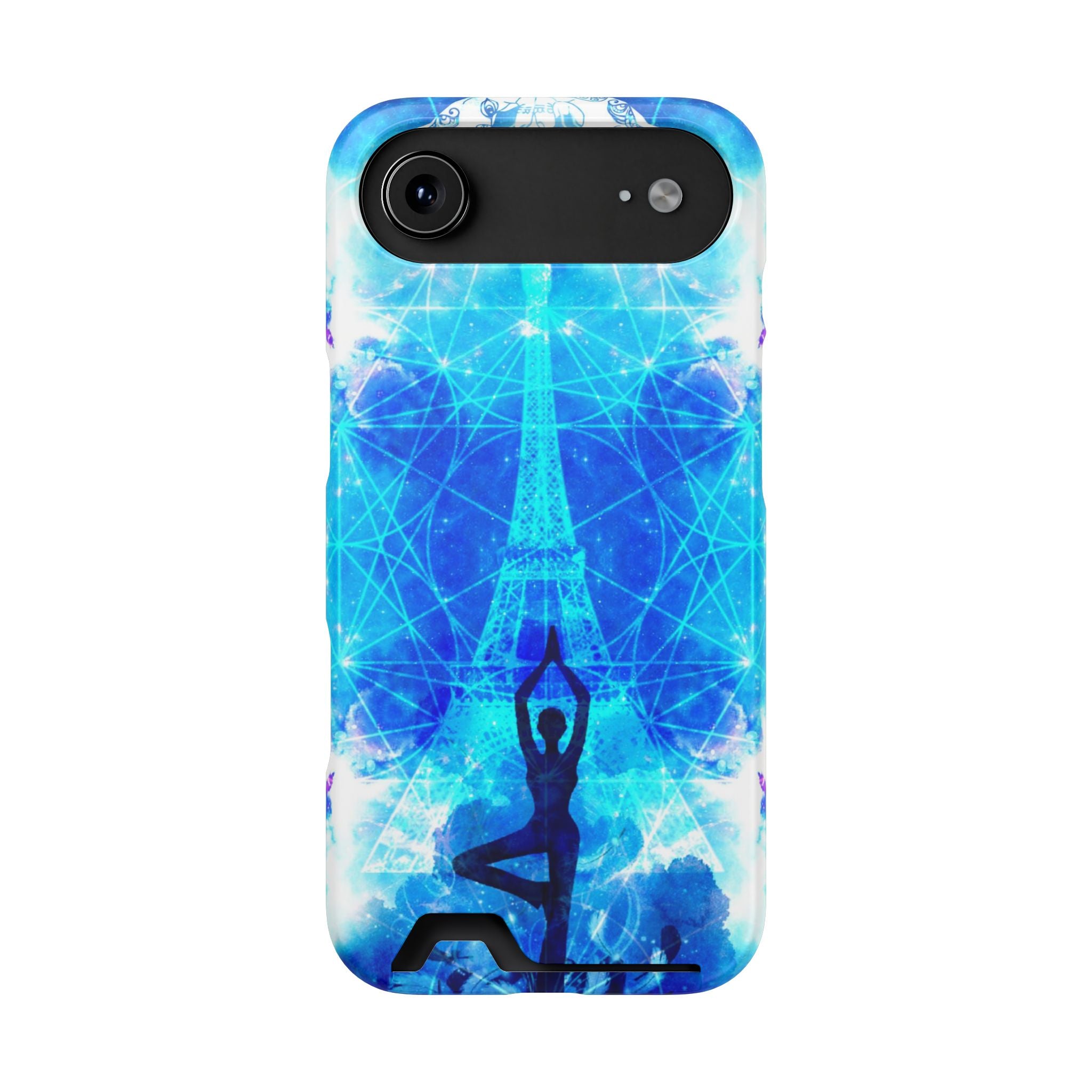 Amen Jin's Mandala of Dragon Fire Parisian Meditations Phone Case W Card Holder