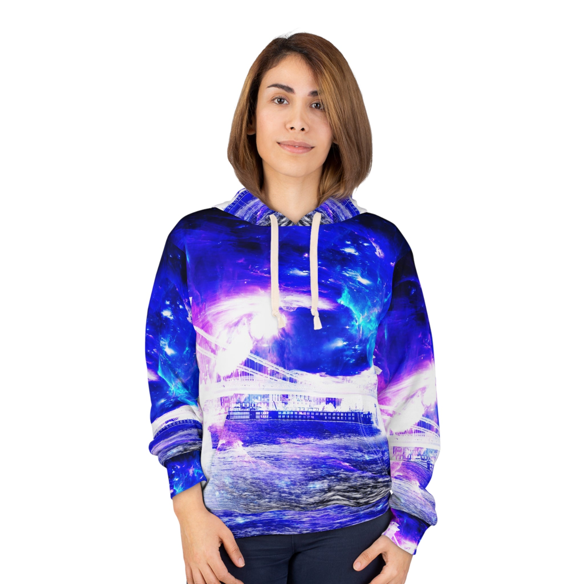 Ad Amoreum Amisi Amethyst Sapphire Budapest Dreams Unisex Pullover Hoodie