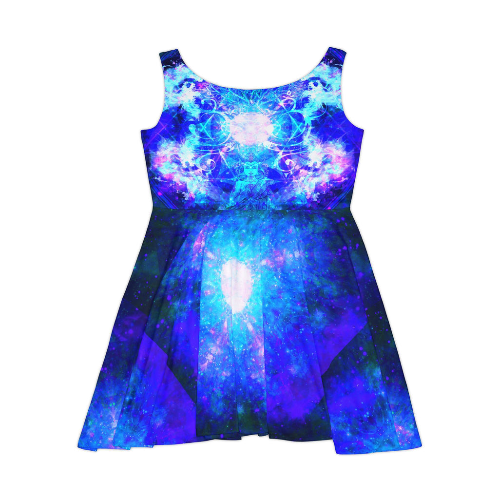 Amen Jin's Memories of Yesterday Buddha Meditations Women's Skater Dress