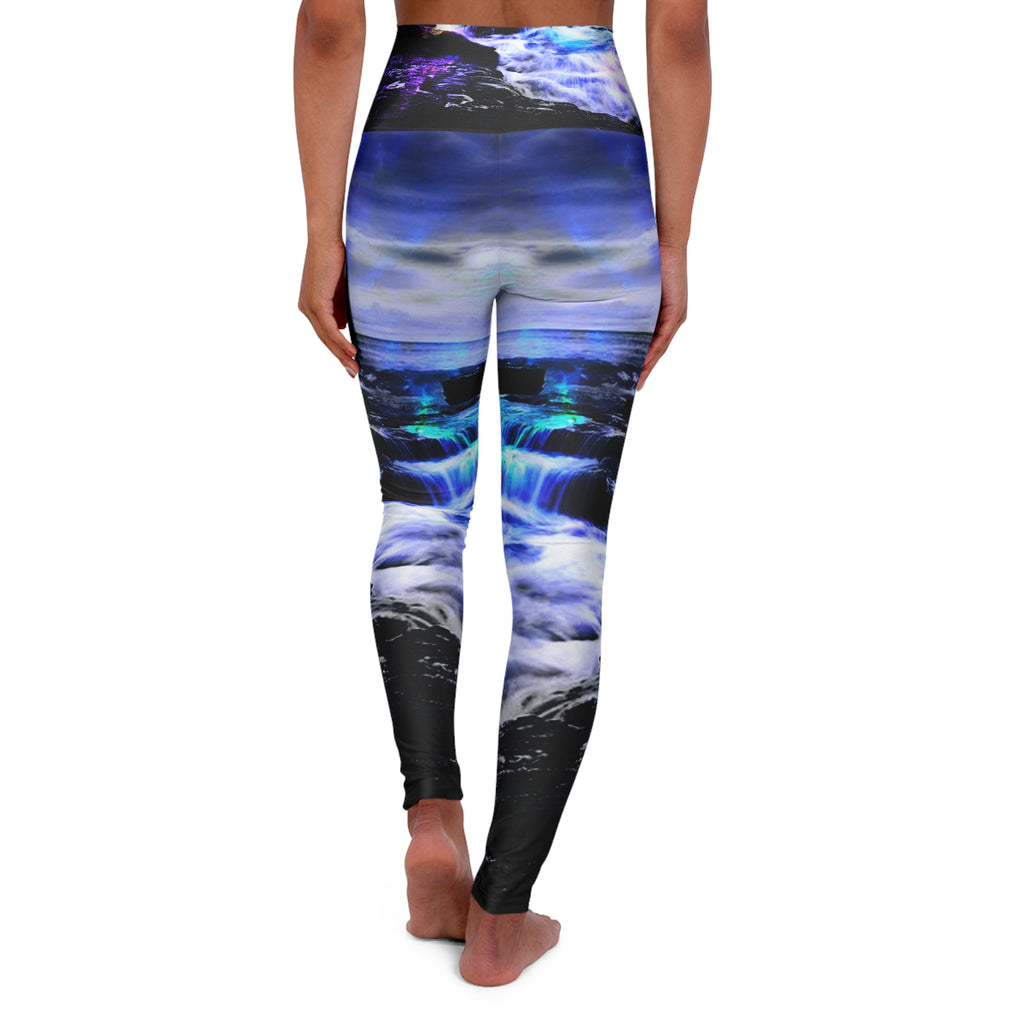 Ad Amorem Amisi Majical Sea Dreams High Waisted Yoga Leggings