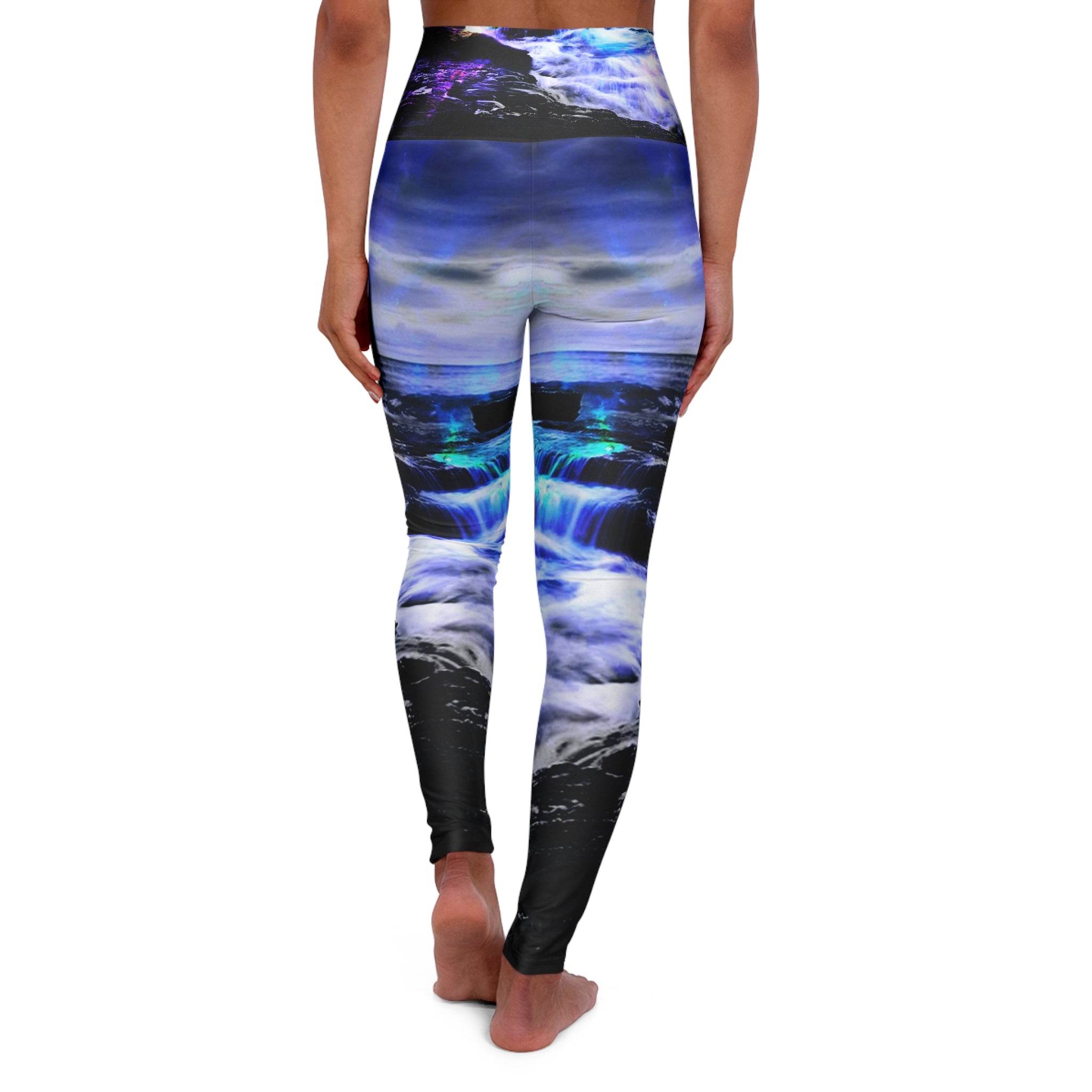 Ad Amorem Amisi Majical Sea Dreams High Waisted Yoga Leggings