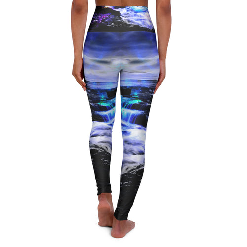 Ad Amorem Amisi Majical Sea Dreams High Waisted Yoga Leggings