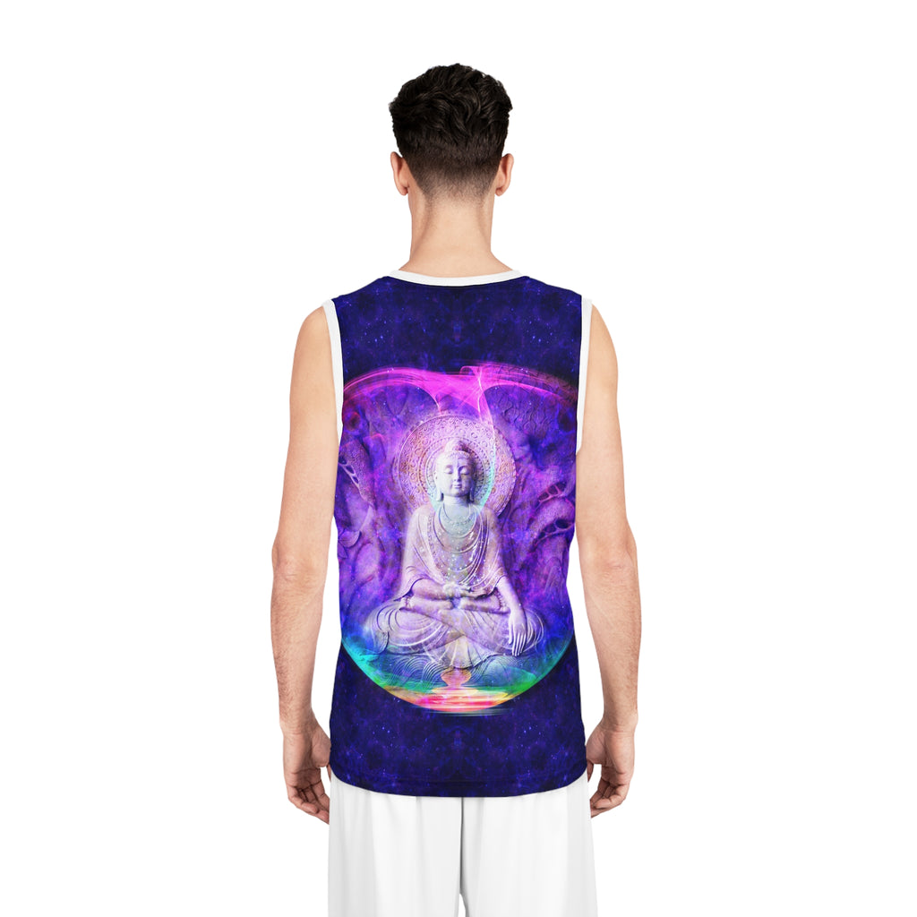 Katerina's Dragon's Eye Stillnes Meditations Basketball Jersey