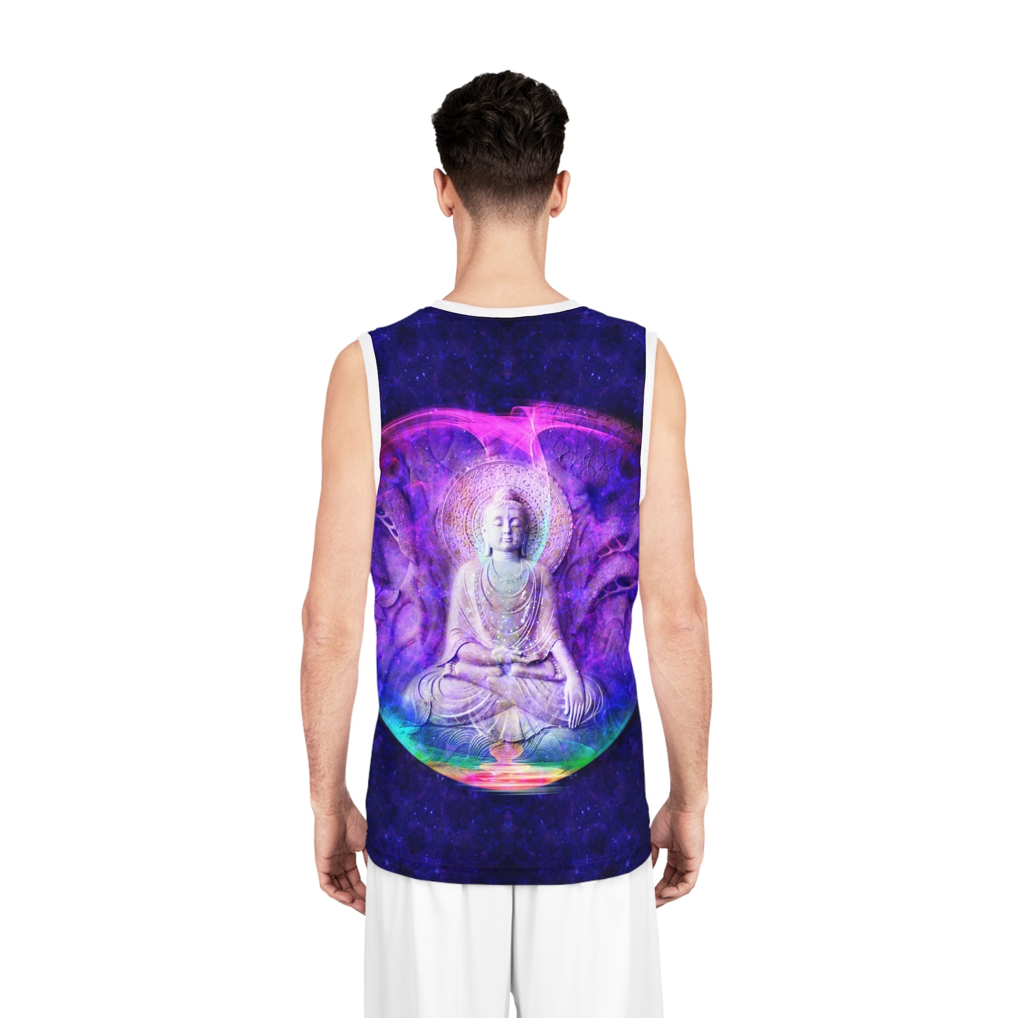 Katerina's Dragon's Eye Stillnes Meditations Basketball Jersey