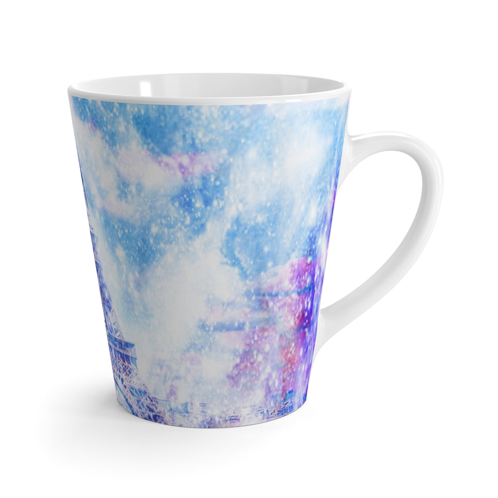 Rainbow Universe Parisian Dreams Latte Mug