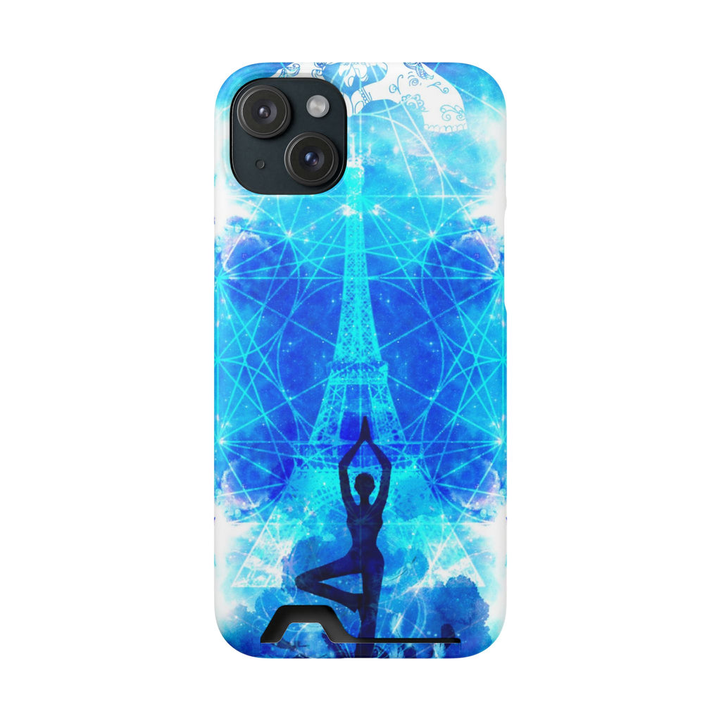 Amen Jin's Mandala of Dragon Fire Parisian Meditations Phone Case W Card Holder