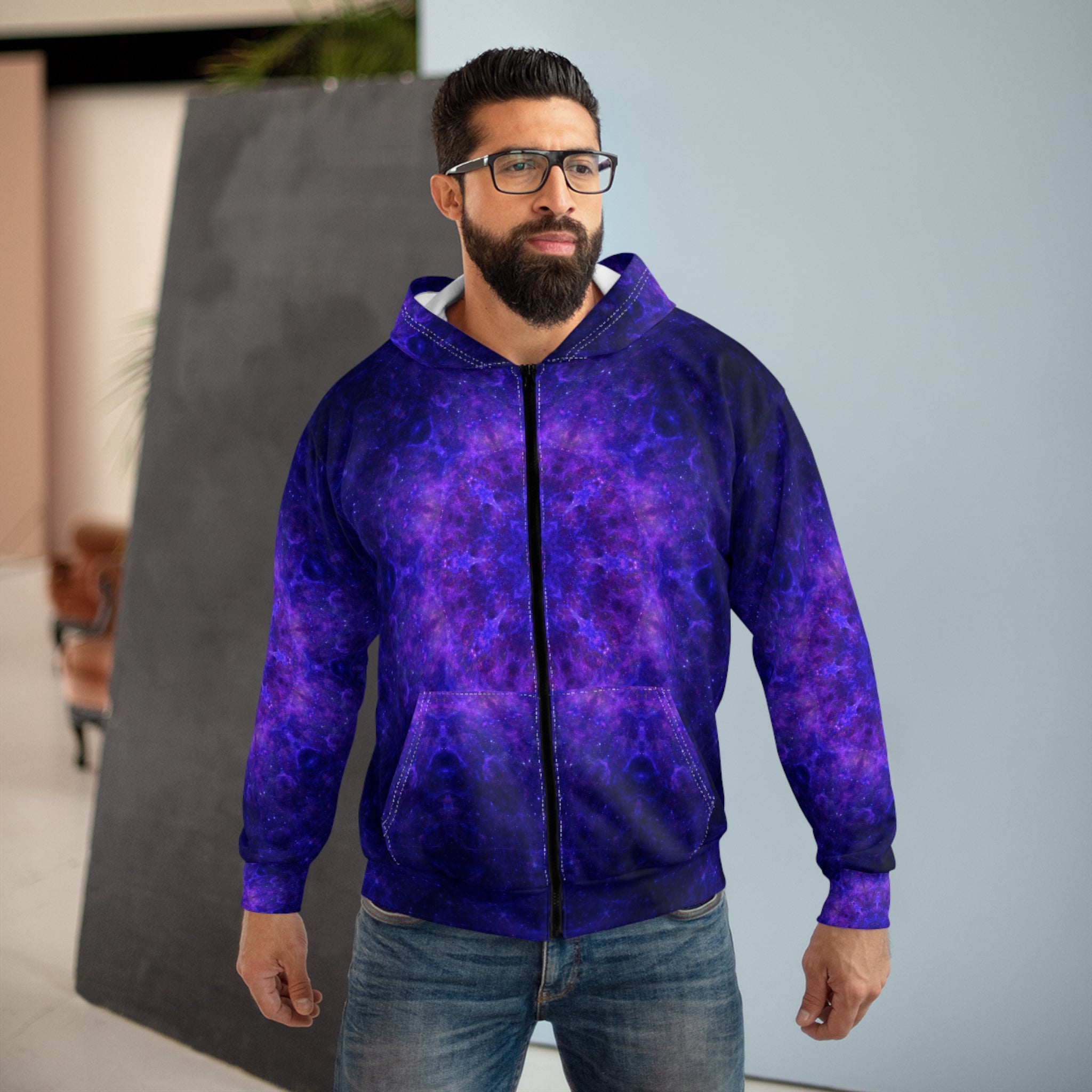 Katerina's Dragon's Eye Desires Unisex Zip Hoodie