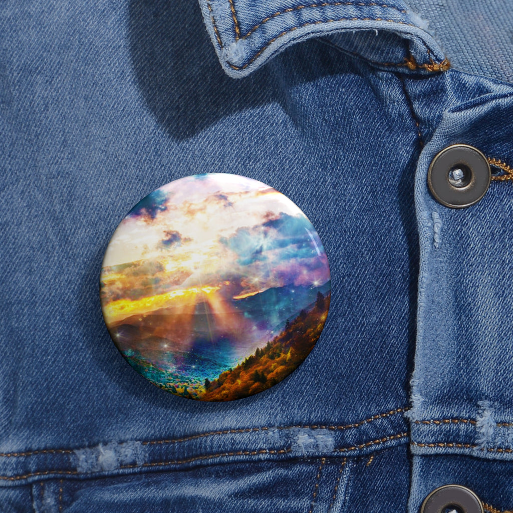 Katerina's Smoky Mountain Memories Dreams Pin Buttons