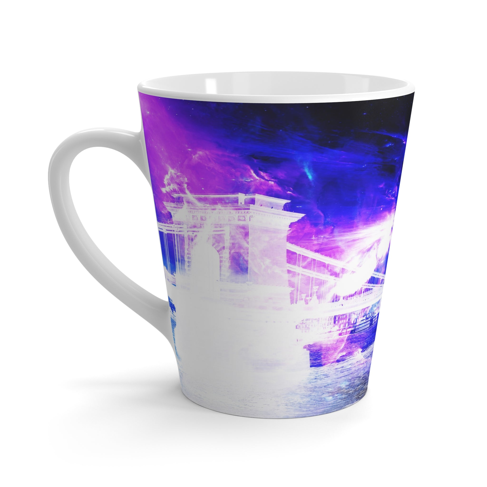 Ad Amorem Amisi Amethyst Sapphire Budapest Dreams Latte Mug