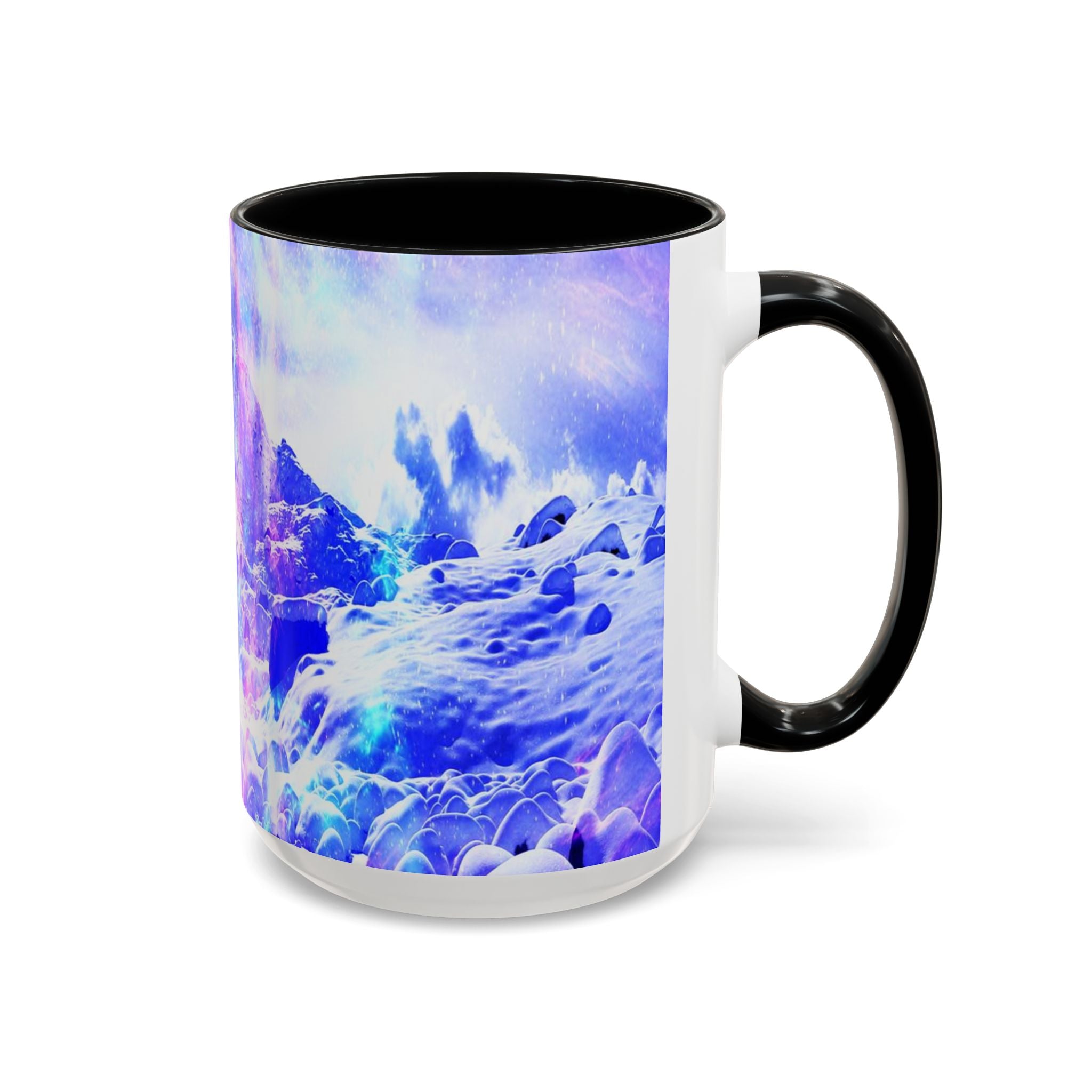 Amethyst Yule Night Dreams Accent Coffee Mug, 11oz