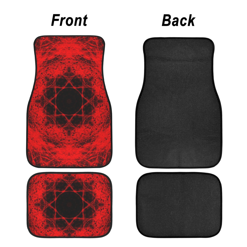 Katerina's Waiting for Hello Desires 4-Piece Car Floor Mats （Customized Separately）| Ships from USA