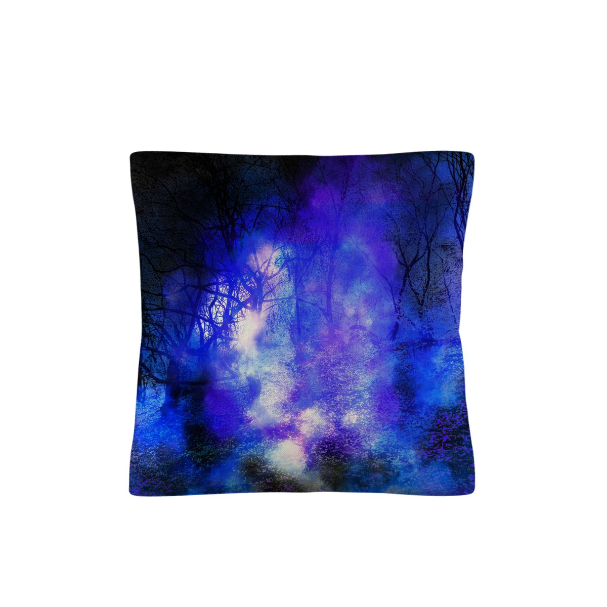 Katerina's Transylvanian Night Dreams Linen Throw Pillow 18" x 18" ( 1 Piece ) | Ships from USA