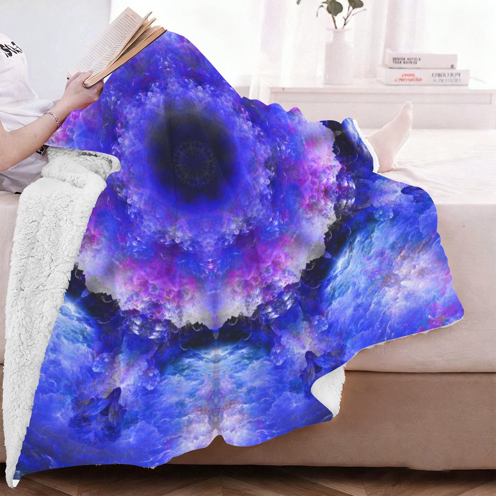 Katerina's I Will Come Again Desires Sherpa Fleece Blanket 60" x 80" | Ships from USA