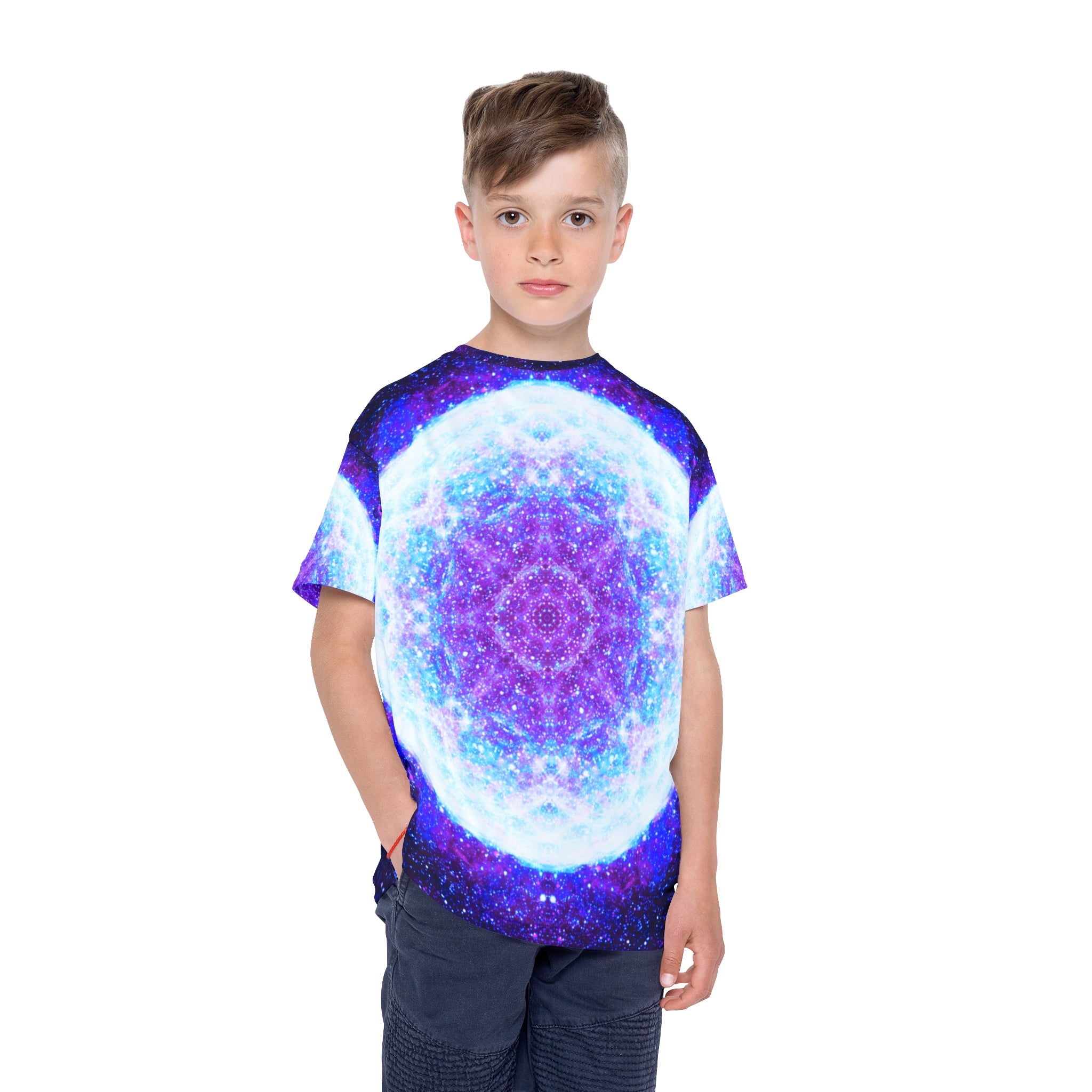 Amen Jin's As the Dark Against My Halo Desires Kids Sports Jersey
