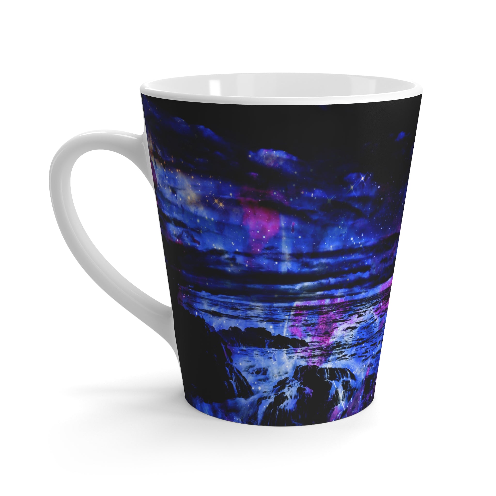 Lover's Cosmic Falls Dreams Latte Mug