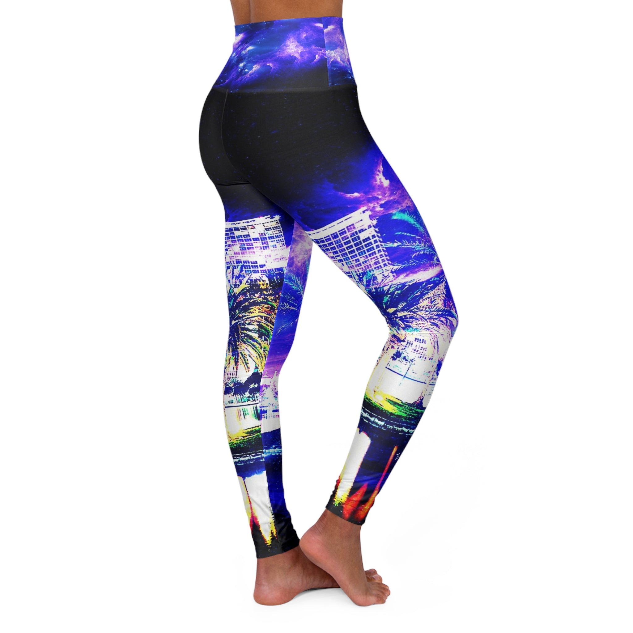 Amethyst Sapphire Orlando Dreams High Waisted Yoga Leggings