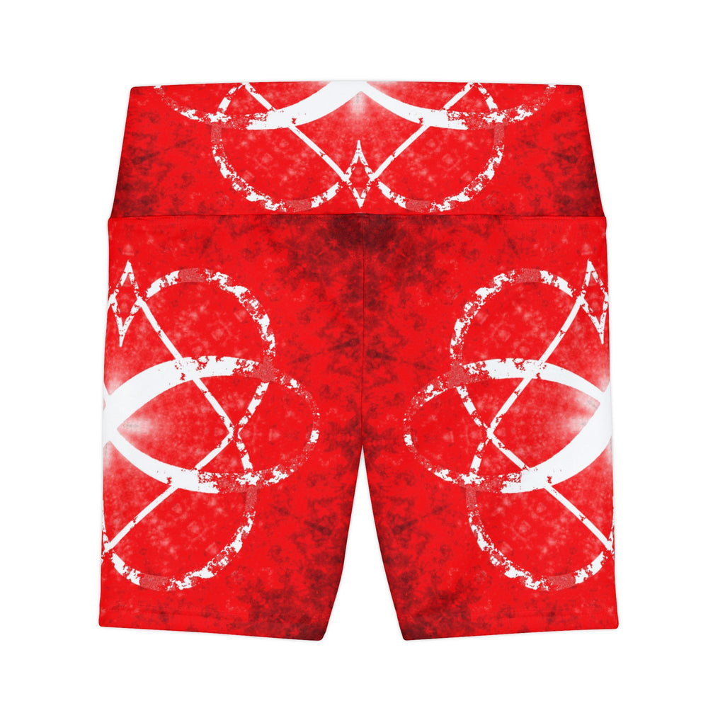 Katerina's Red Instead Infinity Desires 2024 Women's Workout Shorts