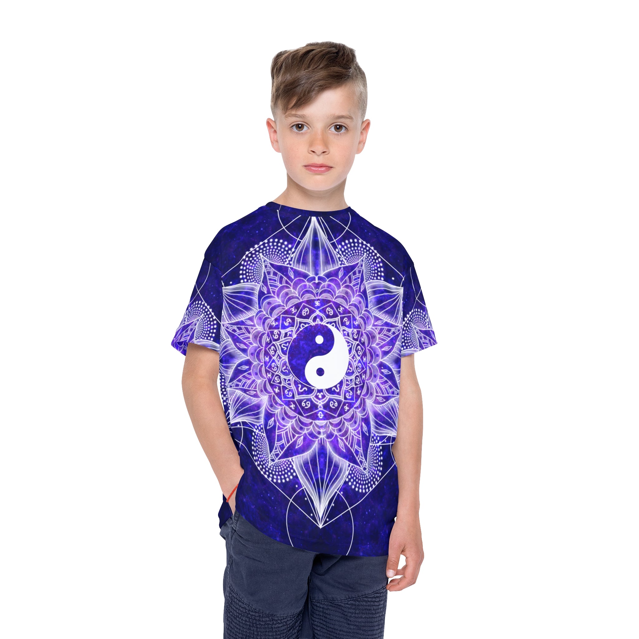 Katerina's Dragon's Eye Yin Yang Meditations Kids Sports Jersey