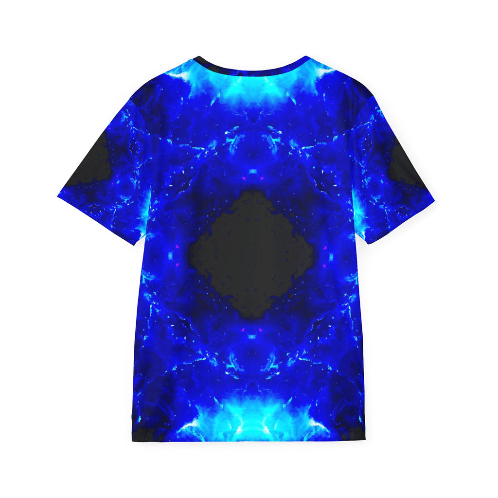 Amen Jin's Blue Flame Desires Men's Sports Jersey