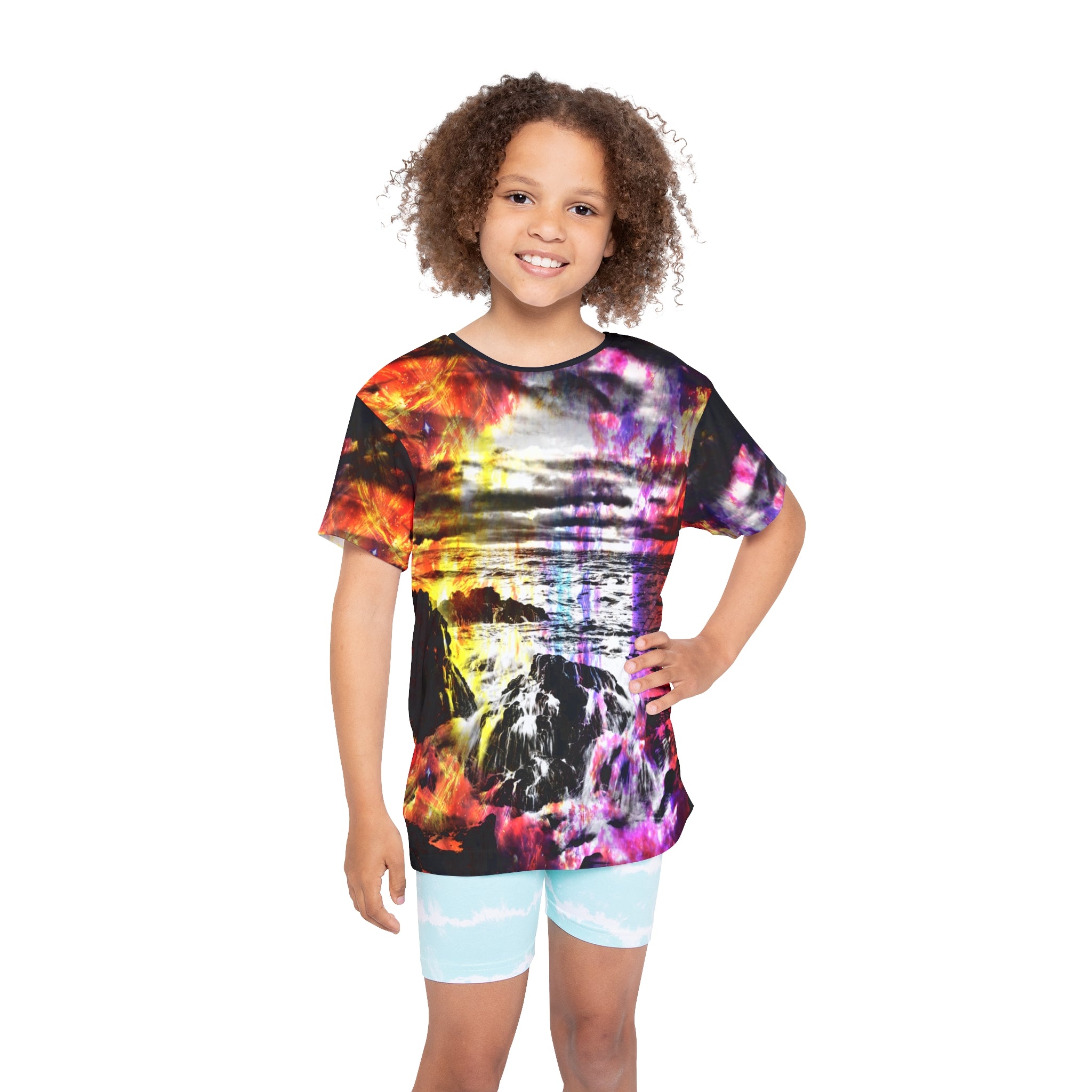 Rise Again Cosmic Falls Dreams Kids Sports Jersey