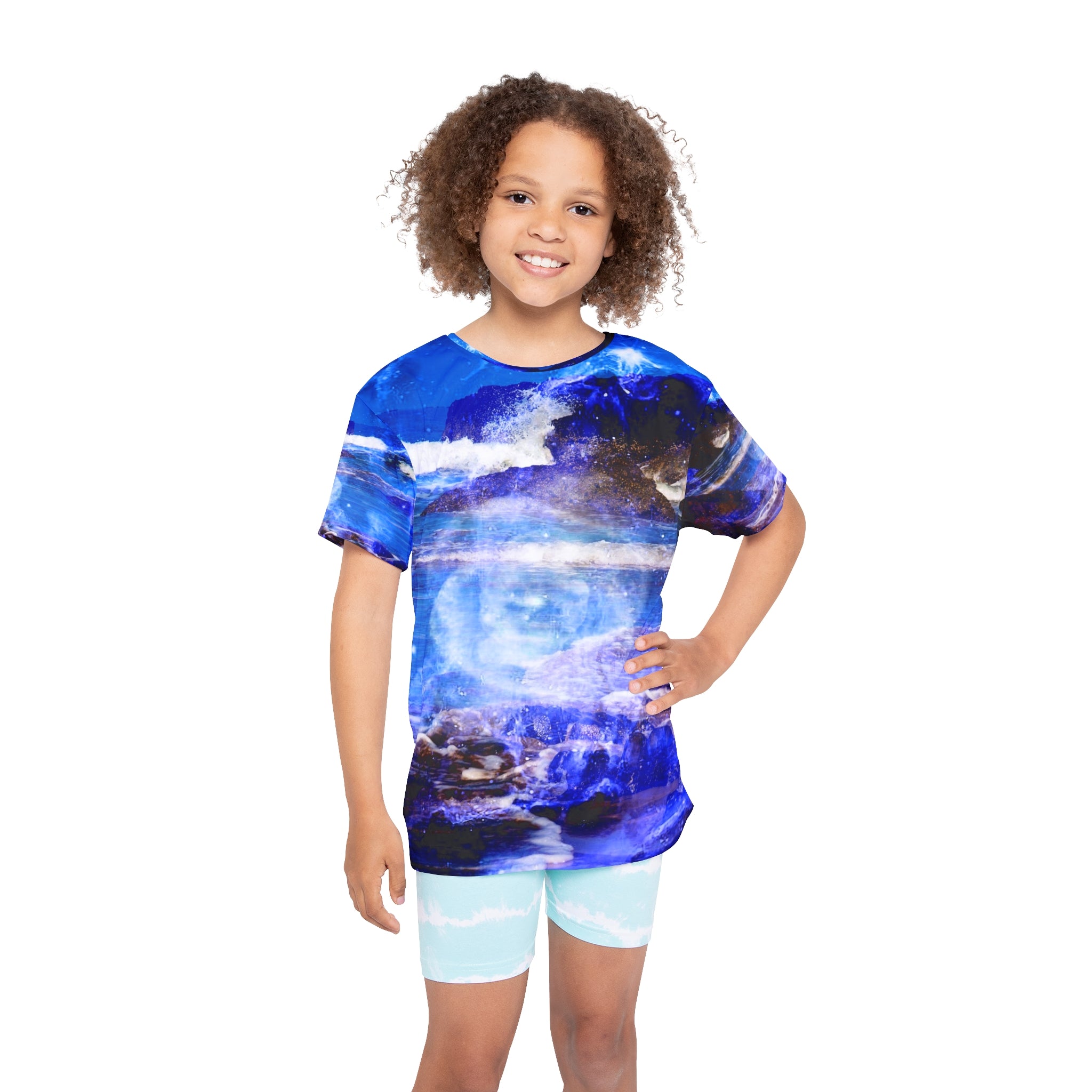 Sea of Serenity Dreams Kids Sports Jersey