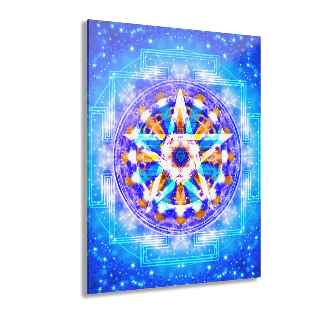 Katerina's Howls Tomorrow Girl Beltane Meditations Acrylic Print (French Cleat)