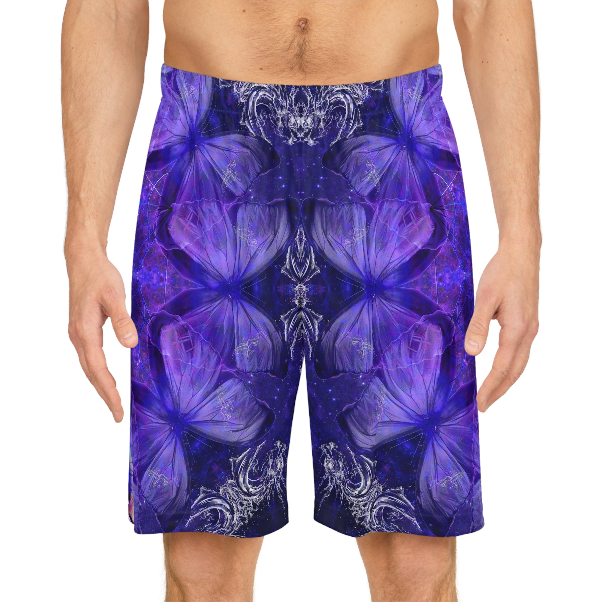 Katerina's Dragon's Eye Metamorphosis Meditations Basketball Shorts
