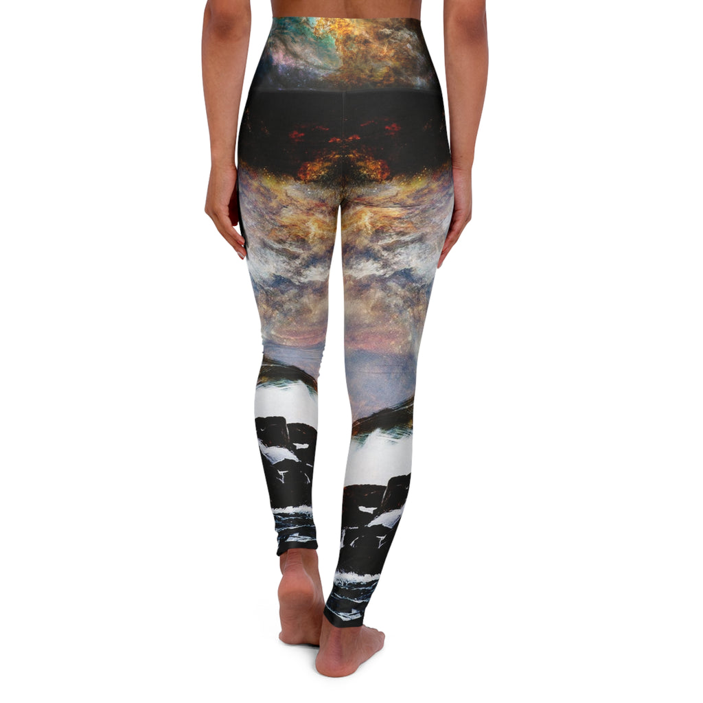 Breathe Again Serenity Bay Dreams High Waisted Yoga Leggings