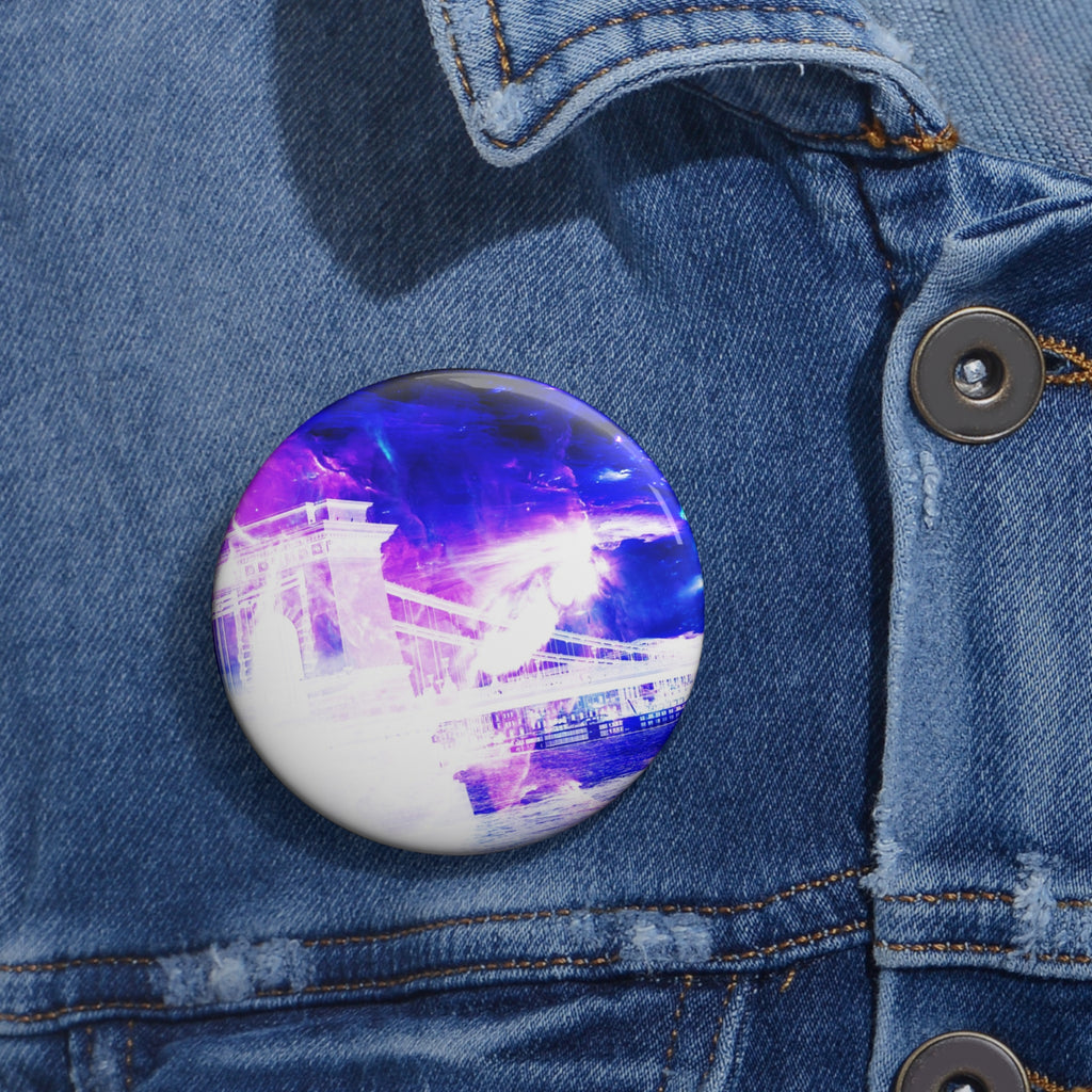 Ad Amoreum Amisis Amethyst Sapphire Budapest Dreams Pin Buttons